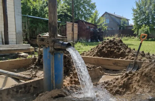 Скважина 35 м для загородного ресторана